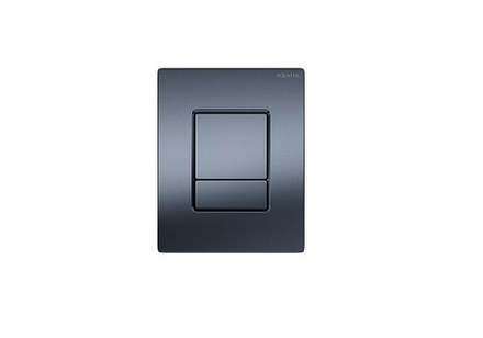 Панель смыва для инсталляции INSP-0000002 Pneumo N, оружейная сталь (клавиши прямоугольные), пневматическое управление