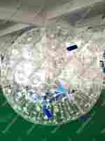 Водный зорб ТПУ "Прозрачный", диаметр 2.2 м