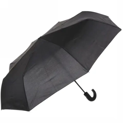 Зонт мужской автомат «Ultramarine - Эстет», цвет черный, ручка крючок, d98см