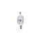 Adam Hall K4AJM2JM2 - адаптер TRS (jack) mono 6.3 mm (M) - TRS (jack) mono 6.3 mm (M), Offset (со см