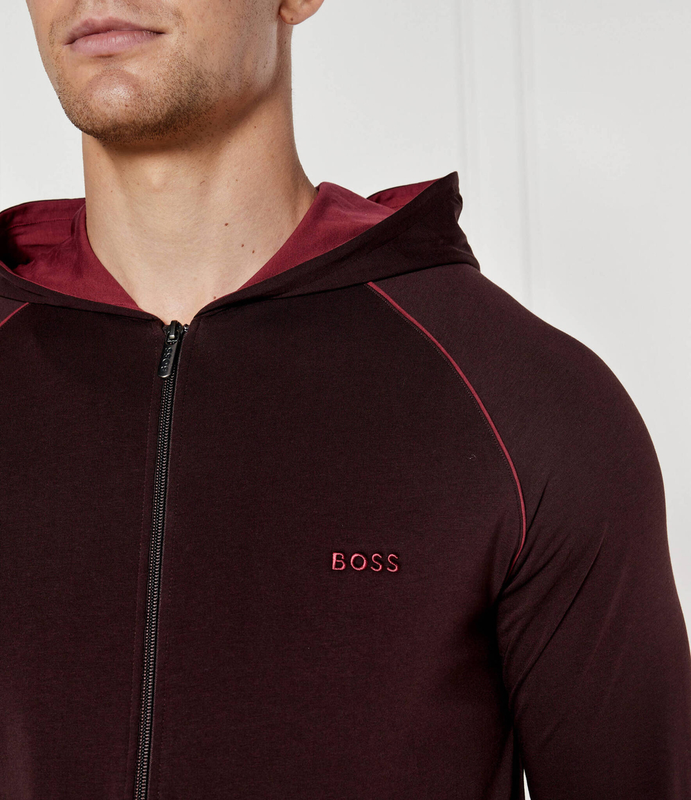 Худи Mix&Match BOSS BLACK - бордовый(50515313)