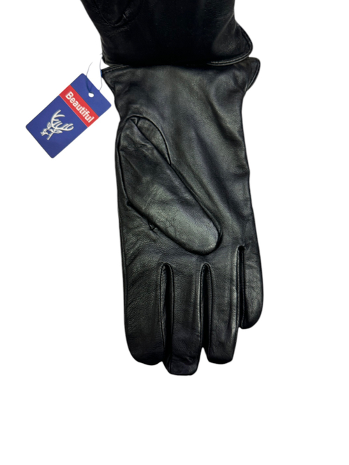 Перчатки. Мужские. Материал верха: Кожаные. Подклад: Трикотаж-шерсть. В упаковке 5 шт.
