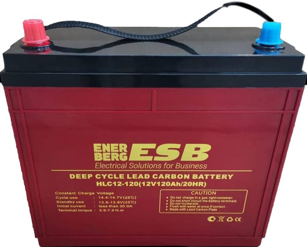 Тяговый аккумулятор ESB HLC12-120