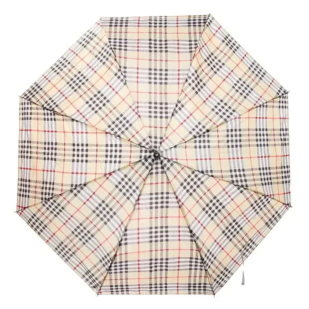 Зонт мужской механический «Ultramarine», клетка, 8 спиц, d-105см, длина в слож. виде 24см