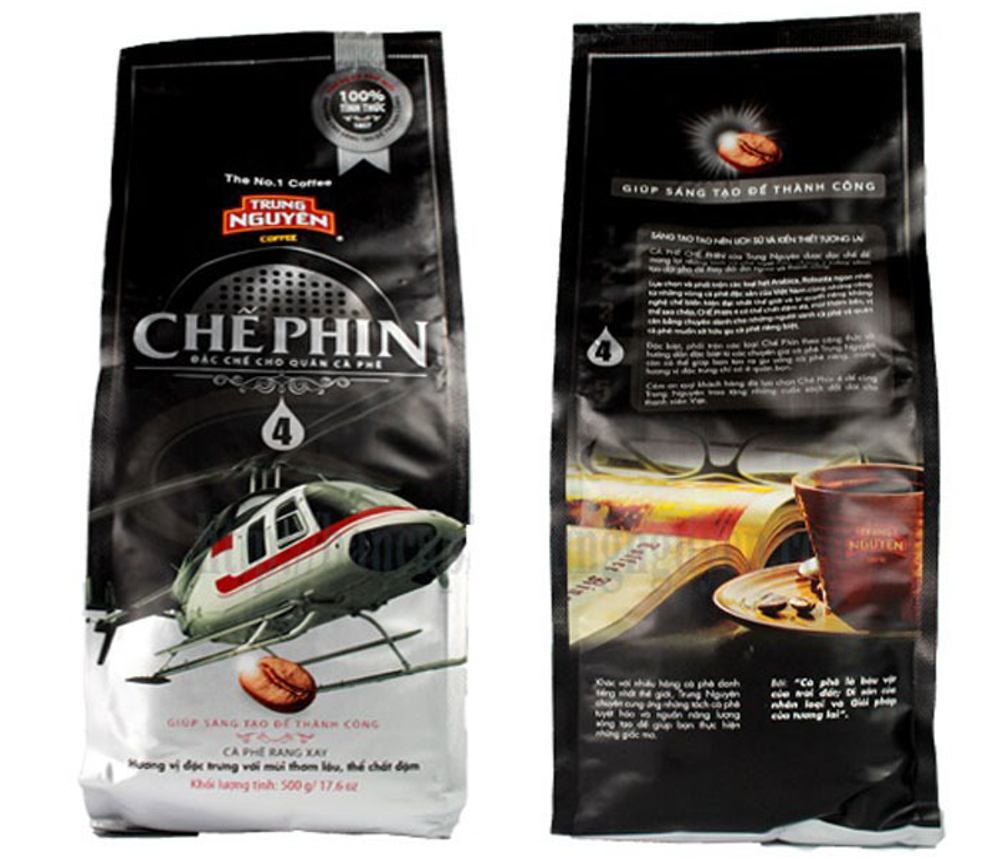 Кофе вьетнамский молотый Trung Nguyen Che Phin №4, 500 г