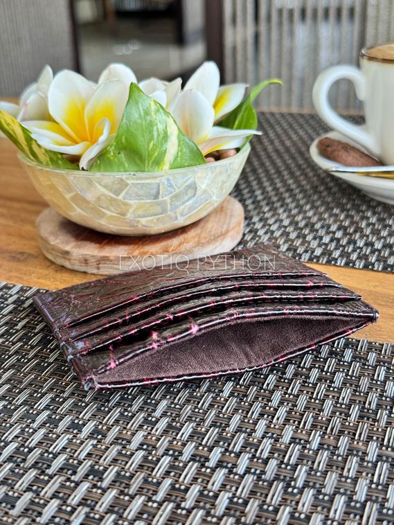 Картхолдер из кожи крокодила WA-208