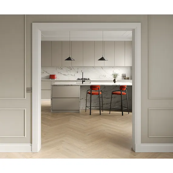 Барный стул Ror, Round, темно-красный велюр