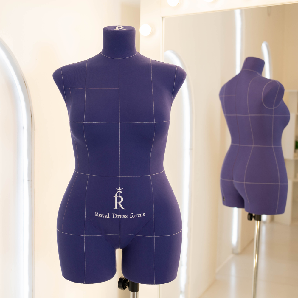 Манекен портновский Моника, комплект Арт, размер 50, цвет фиолетовый