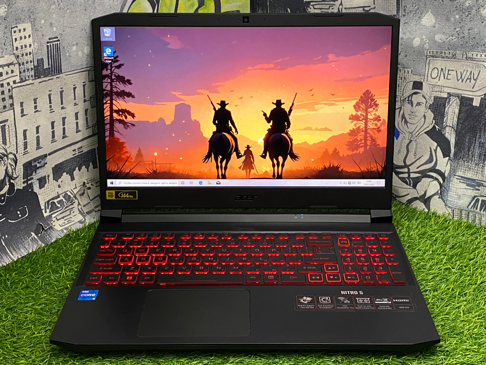 Игровой Acer 15' i5 11400H/RTX 3050 4GB/16GB/512GB/ Nitro 5[AN515-57-524E]/Windows 10