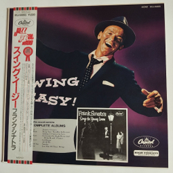 Винтажная виниловая пластинка LP Frank Sinatra Swing Easy And Songs For Young Lovers (Japan 1981) (Obi)
