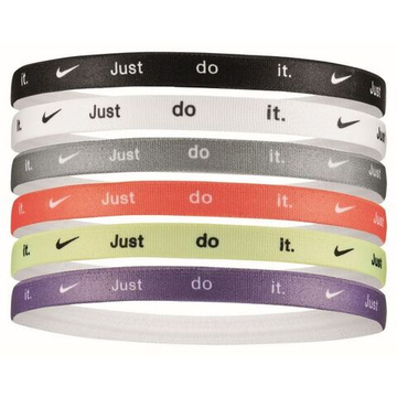 Резинка на голову Nike Printed Headbands 6PK - разноцветный