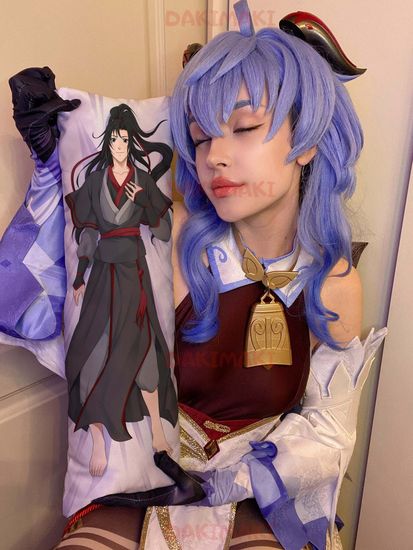 Мини дакимакура Усянь Вэй и Ванцзи Лань из Магистр дьявольского культа арт. M0790, 60х20 см