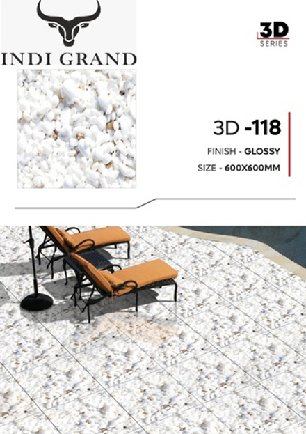 Керамогранит 3D 60х60 glossy-118