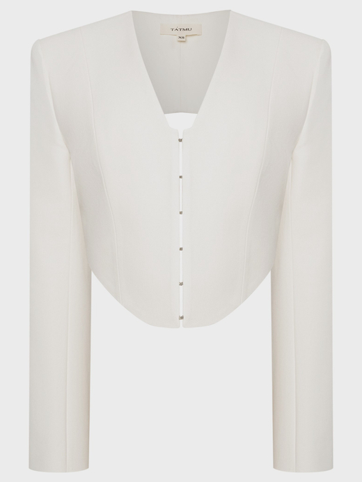 Жакет с открытой спиной