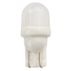 Лампочка светодиодная T10-1W Ceramic 12v белая KING T10-1W Ceramic W