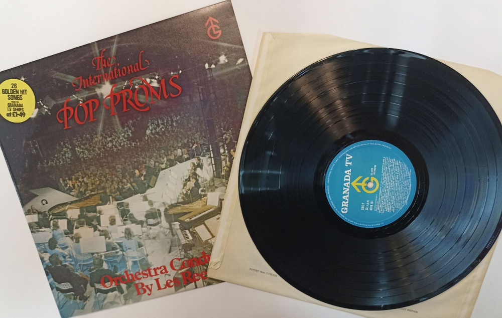 Винтажная виниловая пластинка LP Les Reed Orchestra The International Pop Proms (UK 1976)