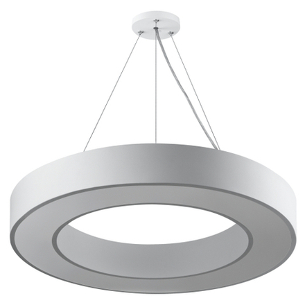 Светильник LED ЭРА Geometria SPO-134-W-40K-056 Ring 56Вт 4000К 4200Лм IP40 800*80 белый подвесной драйвер внутри