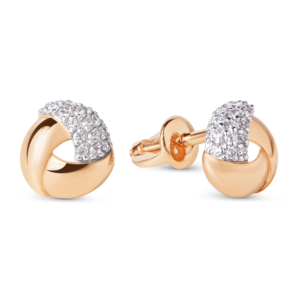Серьги из золота 585 пробы