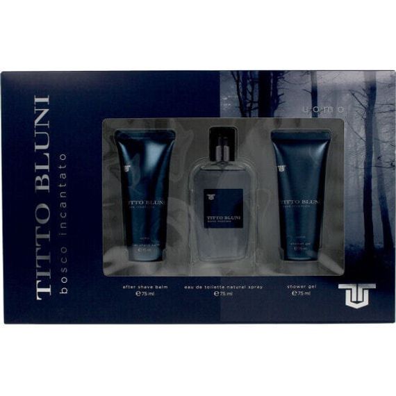 Женская парфюмерная композиция TITTO BLUNI Bosco Incantato LOT 3 pz (Eau de Toilette, after shave balm, el ducha)