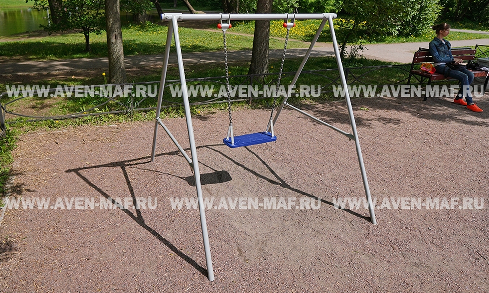Качели маятниковые Оптима К-1 с цепным подвесом Тип-2