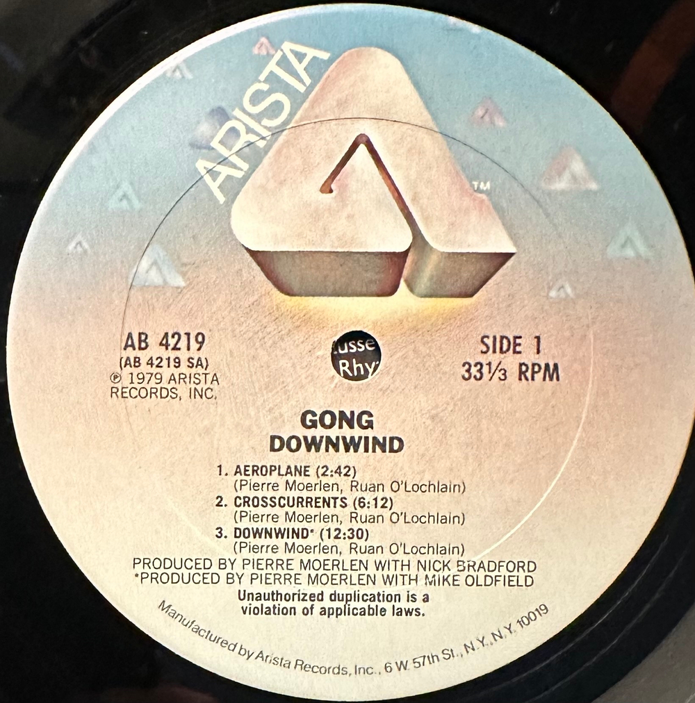 Pierre Moerlen's Gong - Downwind (США 1979г.)