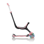 Самокат Globber Go Up Foldable Plus Lights светло-розовый