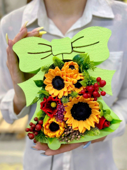 Букет «Колокольчик мятный»