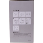 Ерш с креплением на стену «Стиль» 43 см, силиконовая щетка 8625