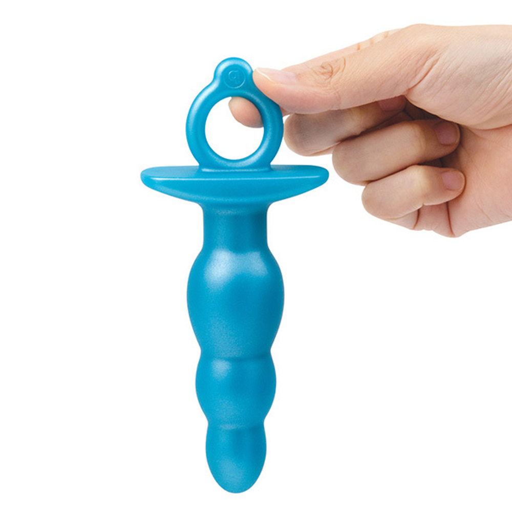 Анальная елочка из силикона 14,3см b-Vibe Bounce Plug BV-077