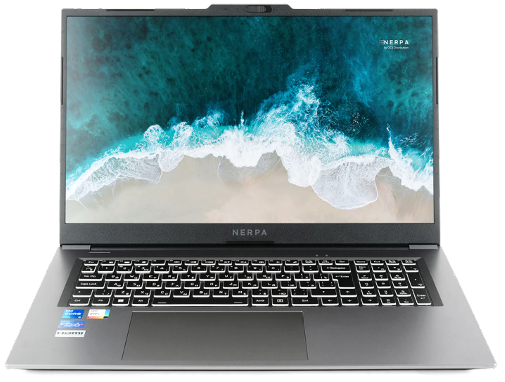 Ноутбук  Nerpa Caspica I552-17 17.3 ", Core i5, 16 Гб RAM, 256 Гб SSD, Iris Xe Graphics, Серый