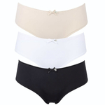 Набор из 3 разноцветных трусиков-шортов Olivia (Размер: S) (Цвет: разноцветный)