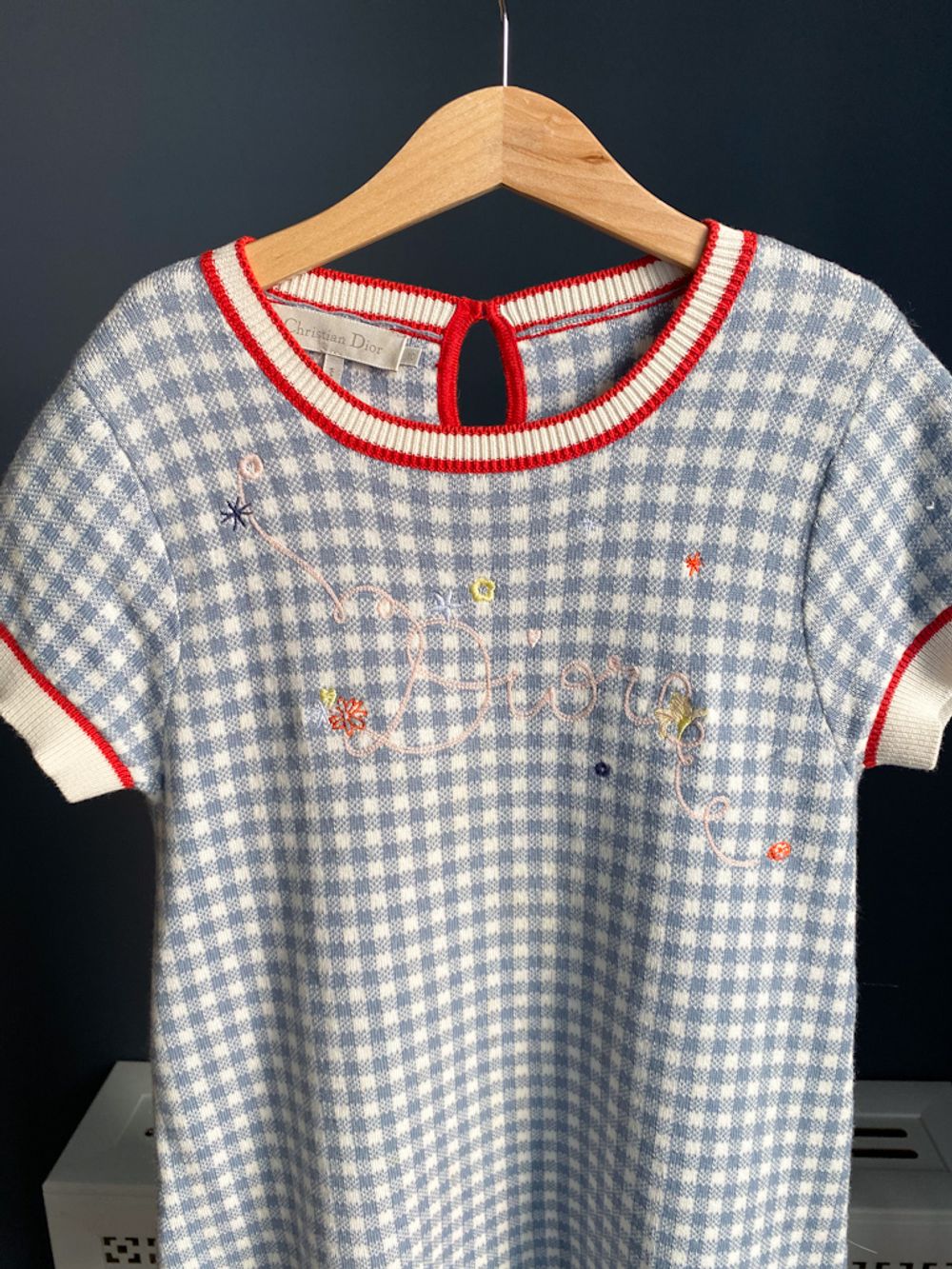 Хлопковое платье Christian Dior, 140