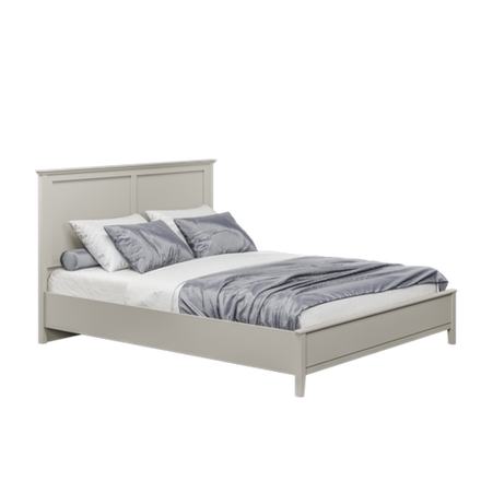 ЭЛЬЗА Кровать ГМ 8814-01 (1400) /берёза (СВ.СЕРЫЙ)