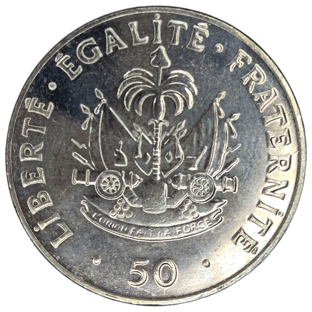 Haiti, 50 Centimes, 2011, AU