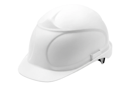 Каска белая (с храповым механизмом)
