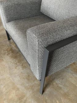 Stockholm, комплект лаунж мебели антрацит/серый, алюминий