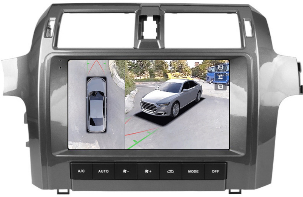 Магнитола для Lexus GX460 2013-2019 (Mark Levinson и 360) - Teyes CC3-2K-360 на Android 10, 2K QLED, 6Гб+128Гб, CarPlay, 4G SIM-слот, 4 камеры в комплекте