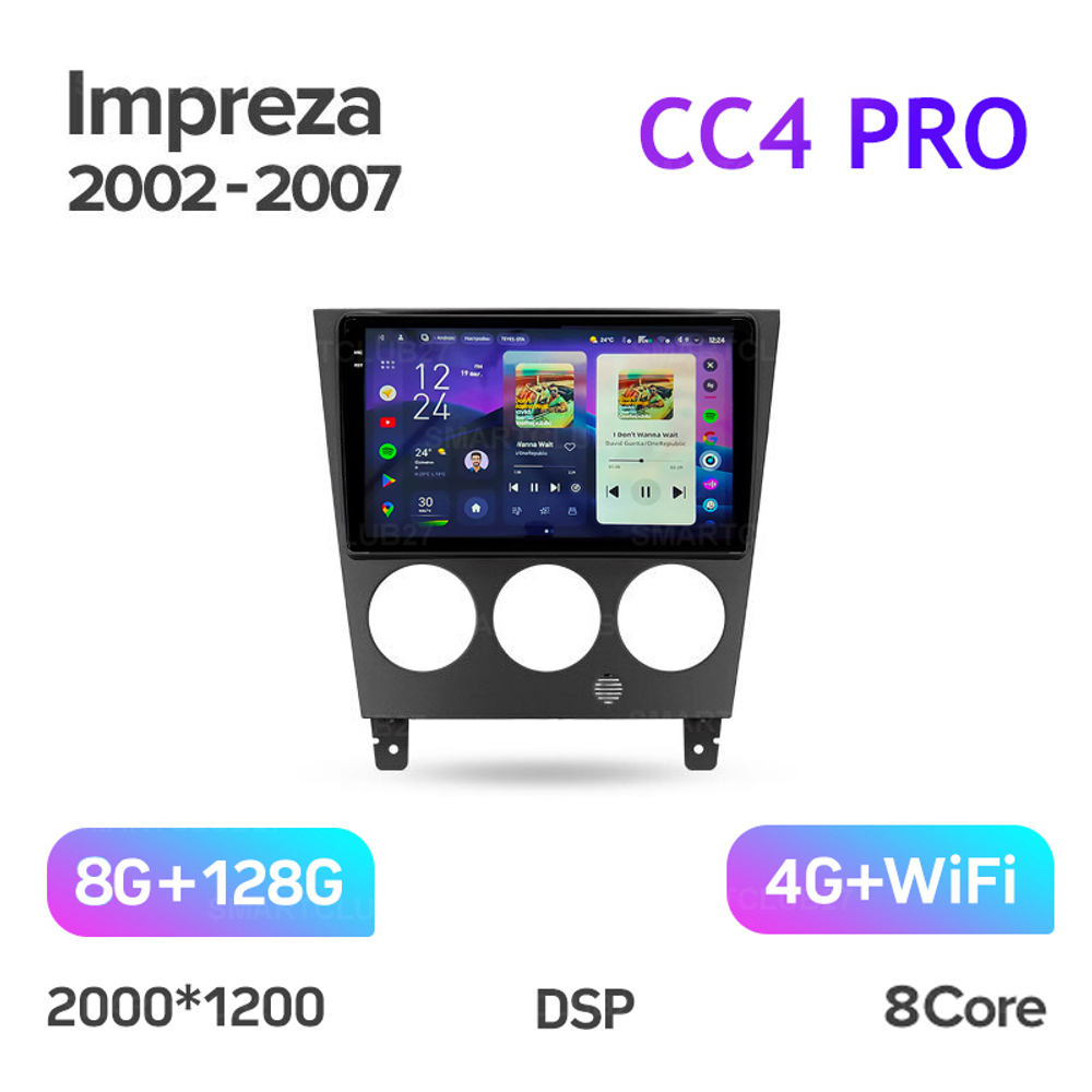Teyes CC4 Pro 9" для Subaru Impreza 2002-2007