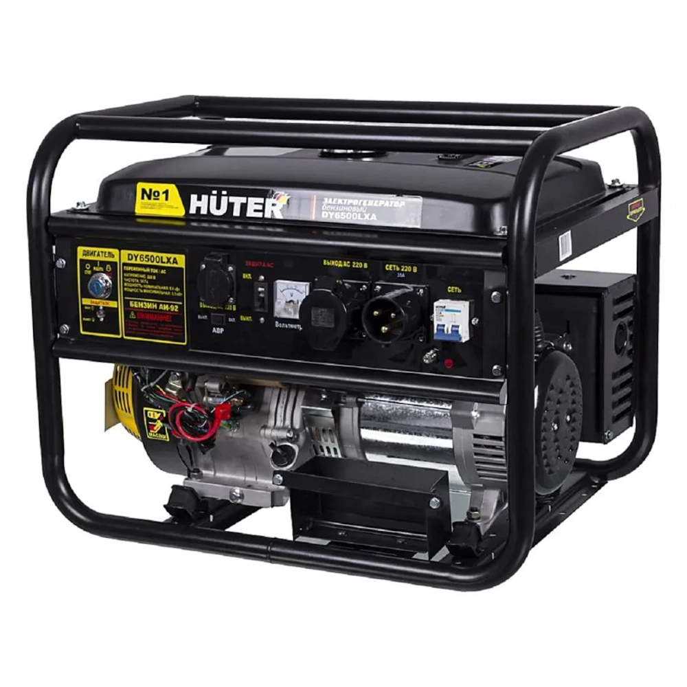 HUTER DY6500LXA бензиновый генератор 64/1/27