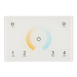 Панель Sens SMART-P81-MIX White (230V, 4 зоны, 2.4G) (Arlight, IP20 Пластик, 5 лет) 028400