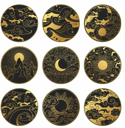 Бирдекель для кружек "Восточный стиль", 10 см х 10 см х 0,5 см