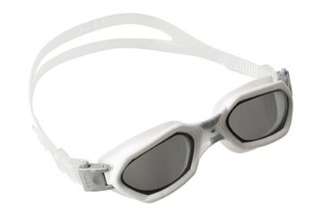 Очки для плавания Seac Aquatech тонированные стекла белый/серебристый