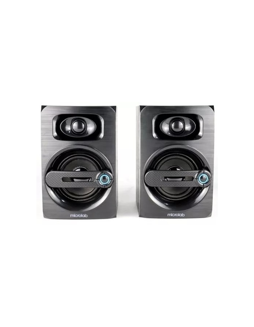 MICROLAB B23 черный {6 Вт RMS, Распределение мощности 3 Вт x2, Гармонические искажения: &lt; 1,0% (1 Вт 1 кГц), Частотная характеристика: 120 Гц - 20 кГц, Соотношение сигнал/шум: &gt; 65 дБ}