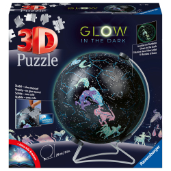 Пазл 3D Ravensburger 115440 Глобус созвездия светится в темноте 180 элементов 115440 — фото 1