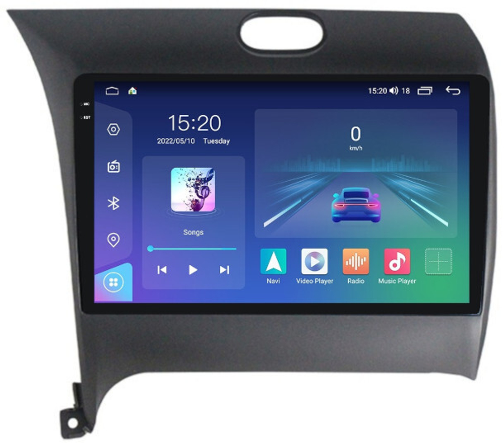 Магнитола для KIA Cerato III 2013-2018 - Parafar PF280U2K на Android 13, QLED+2K, ТОП процессор, 8Гб+128Гб, CarPlay, 4G SIM-слот