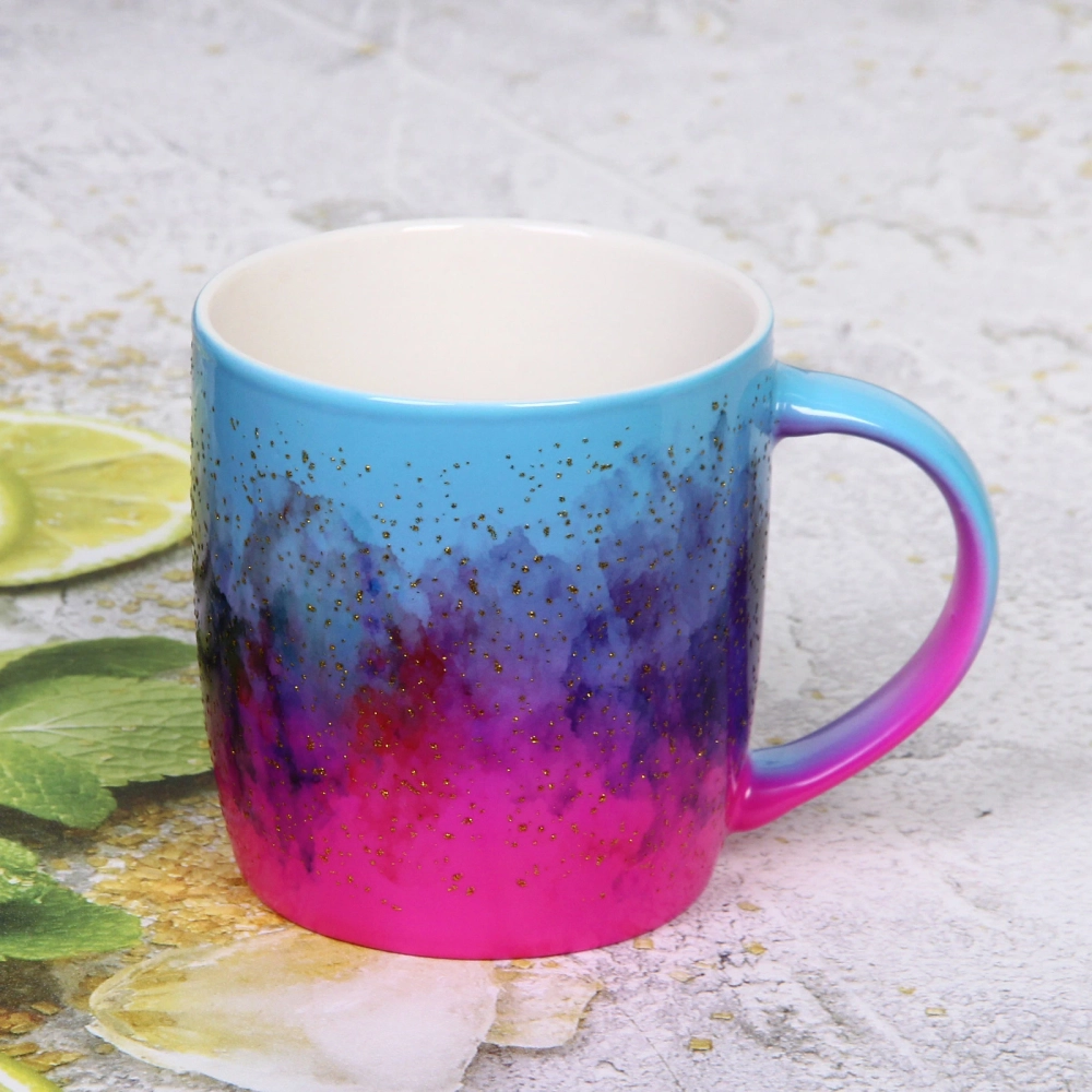 Кружка керамическая 330мл «Краски», микс цветов, цветная
