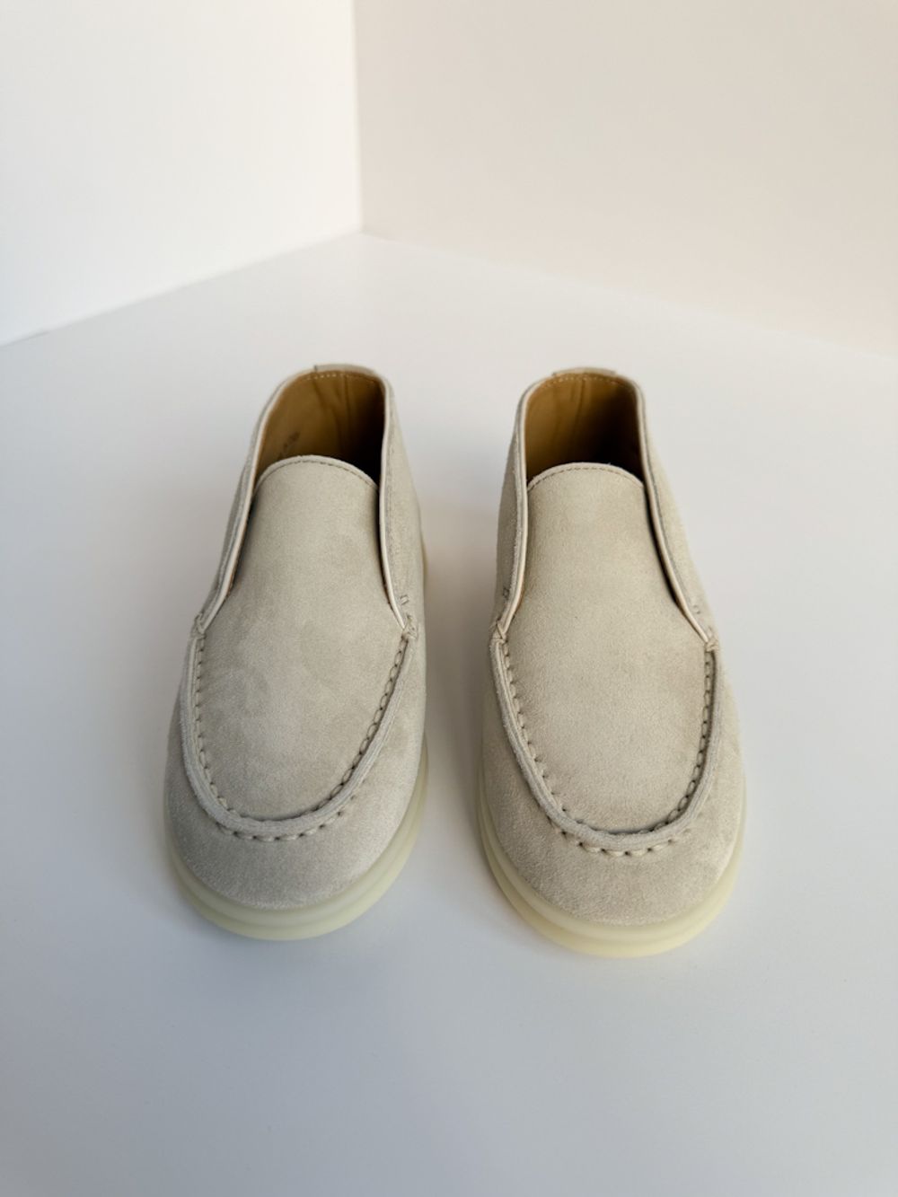 Новые замшевые лоферы Loro Piana, 25