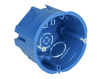 Коробка уст. С/У д/бетона d68*45 IP20 Синий GENERICA /UKT10-068-045-000-A-N-UO/ (200) ш/к 4606056816556