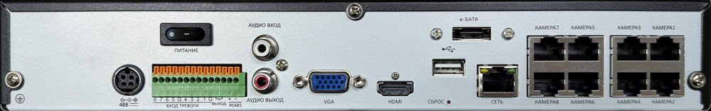IP-видеорегистратор RedLine RL-NVR8x8p1H.AT