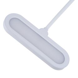 ULM-D603 10W-3000-6000K-DIM WHITE Светильник настольный светодиодный с подставкой под канцелярские принадлежности. Сенсорный выключатель. Диммер. Белый. TM Uniel